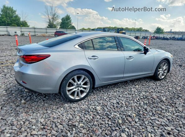 JM1GL1V52H1127578 2017 MAZDA 6 Silver Tył prawy