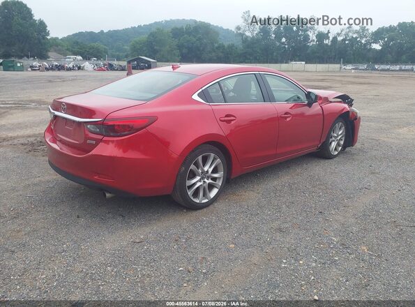 JM1GL1V53H1102334 2017 MAZDA 6 Red უკანა მარჯვენა