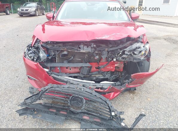 JM1GL1V53H1102334 2017 MAZDA 6 Red წინა ხედი
