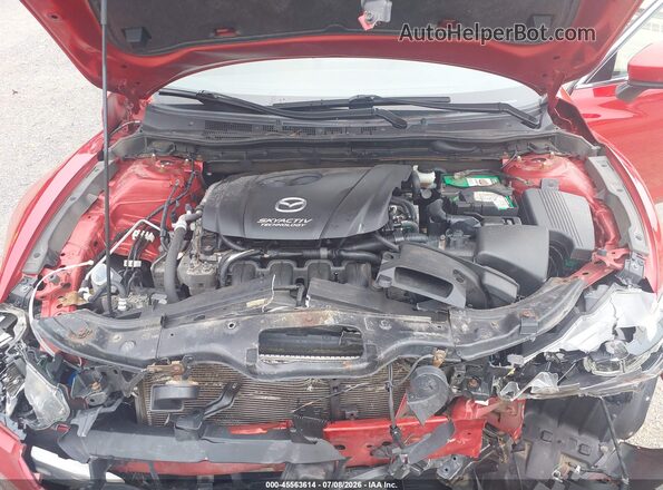 JM1GL1V53H1102334 2017 MAZDA 6 Red უკანა ხედი