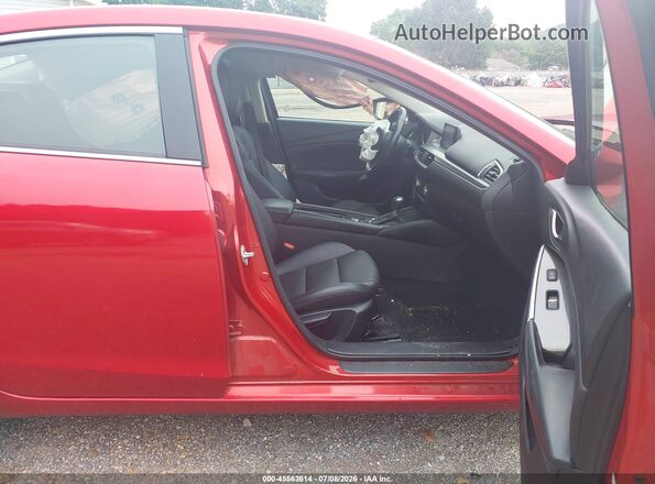 JM1GL1V53H1102334 2017 MAZDA 6 Red წინა სალონის ხედი