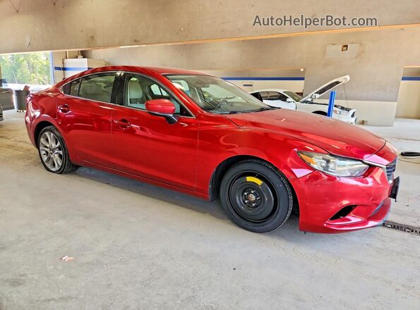 JM1GL1V53H1119330 2017 MAZDA 6 Red წინა მარჯვენა