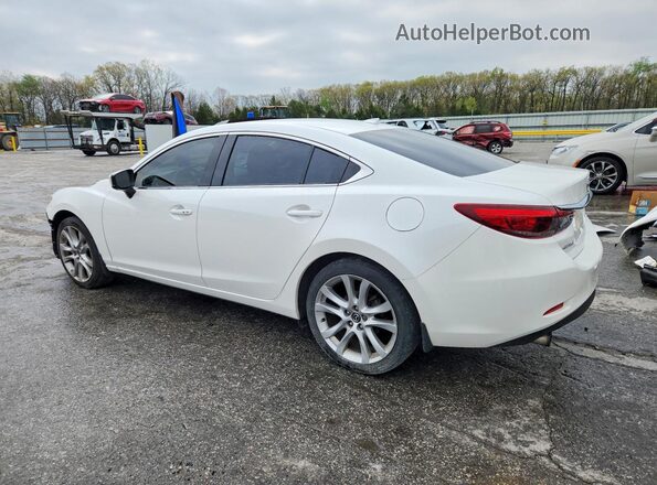 JM1GL1V53H1125614 2017 MAZDA 6 White Rear left