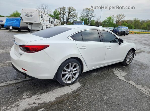 JM1GL1V53H1125614 2017 MAZDA 6 White Rear right