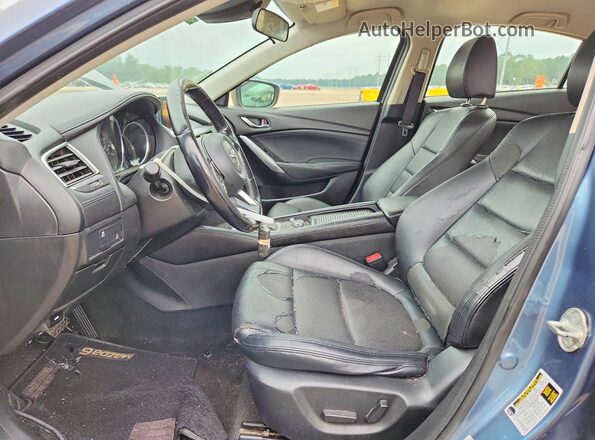 JM1GL1V53H1134295 2017 MAZDA 6 Blue Vista interior delantera