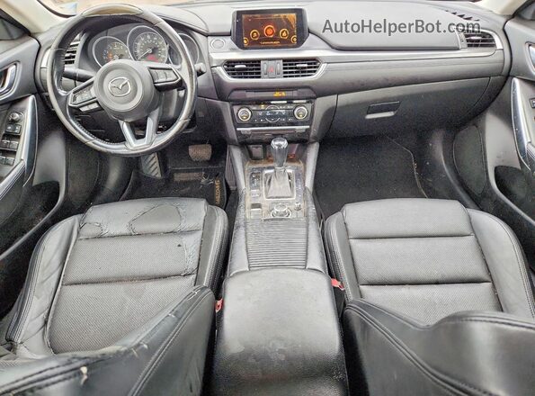 JM1GL1V53H1134295 2017 MAZDA 6 Blue Vista del salpicadero