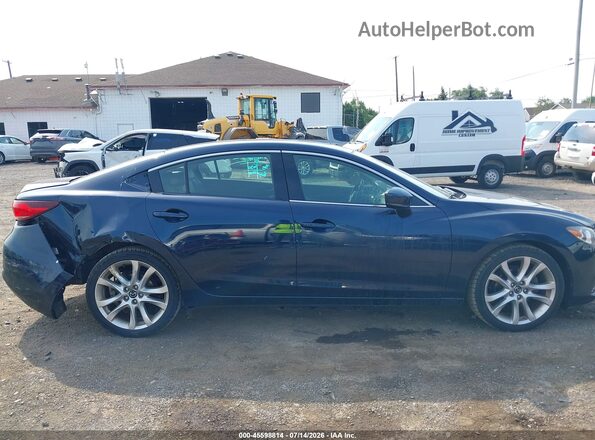 JM1GL1V53H1145202 2017 MAZDA 6 Dark Blue Rear interior view