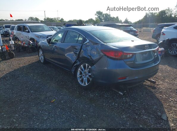 JM1GL1V53H1145703 2017 MAZDA 6 Blue Tył lewy