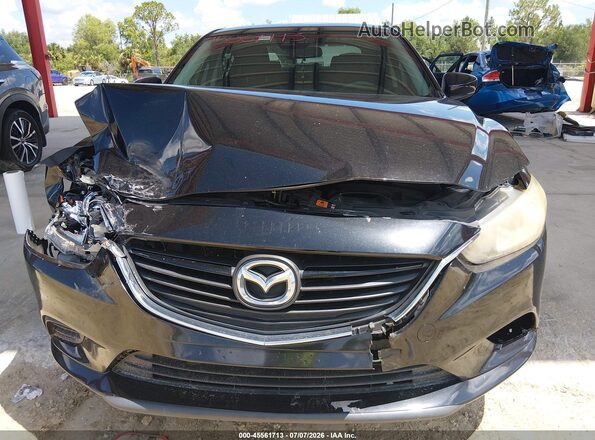 JM1GL1V53H1152084 2017 MAZDA 6 Black Вид спереду