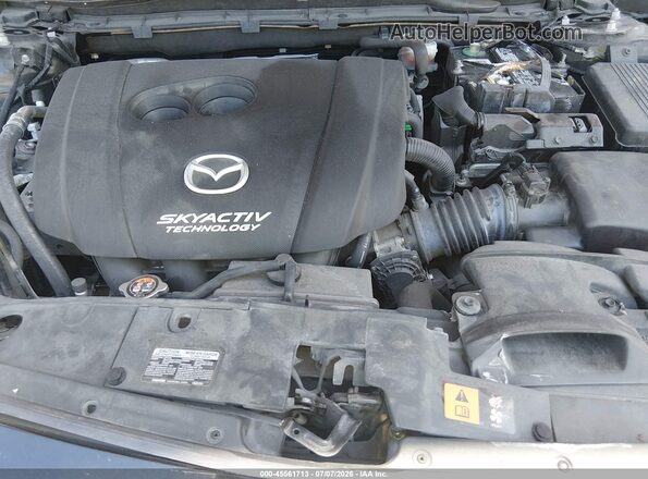 JM1GL1V53H1152084 2017 MAZDA 6 Black Вид ззаду