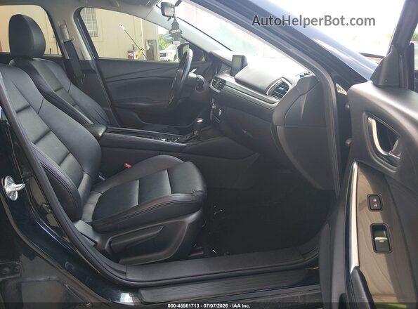JM1GL1V53H1152084 2017 MAZDA 6 Black Вид салону спереду