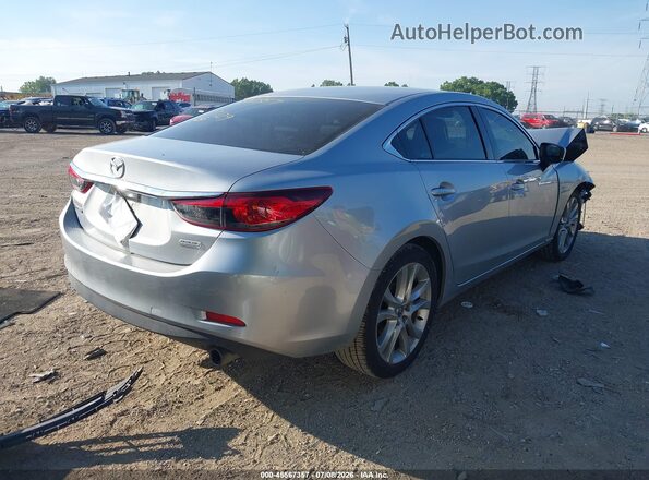 JM1GL1V53H1155129 2017 MAZDA 6 Silver Tył prawy