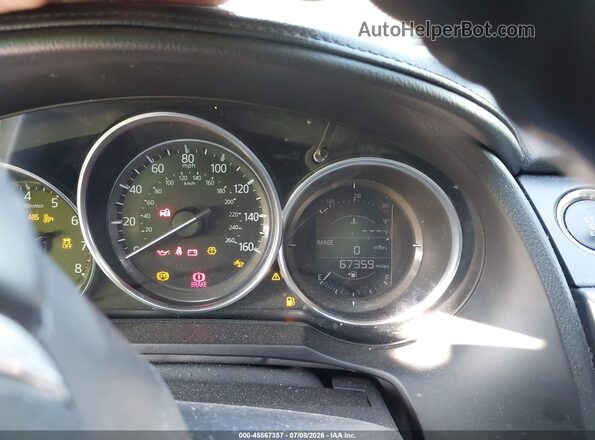 JM1GL1V53H1155129 2017 MAZDA 6 Silver Widok tylnych siedzeń