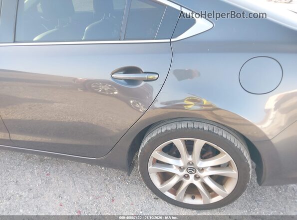 JM1GL1V55H1115098 2017 MAZDA 6 Gray უკანა სალონის ხედი