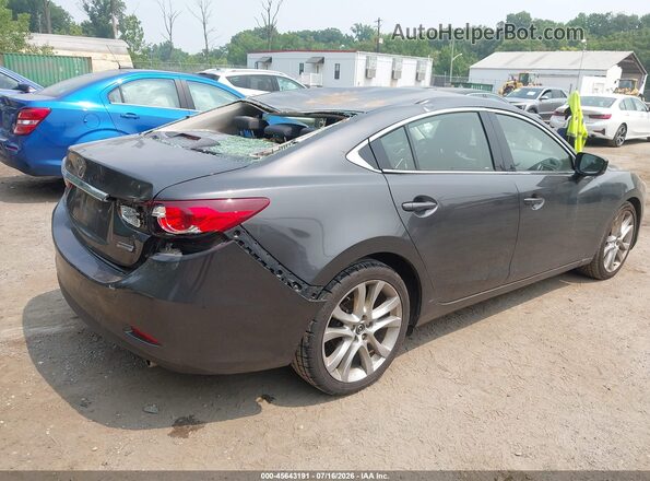 JM1GL1V55H1117031 2017 MAZDA 6 Gray Задня права чверть