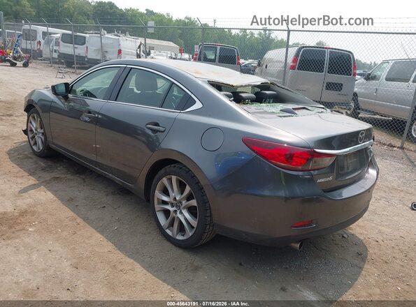 JM1GL1V55H1117031 2017 MAZDA 6 Gray Задня ліва чверть