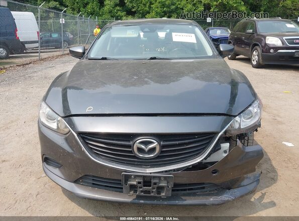 JM1GL1V55H1117031 2017 MAZDA 6 Gray Вид щитка приладів