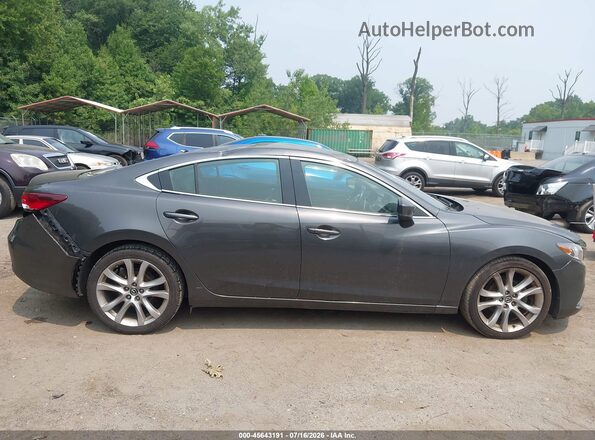 JM1GL1V55H1117031 2017 MAZDA 6 Gray Вид задньої частини салону