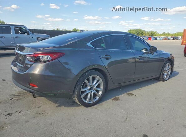 JM1GL1V55H1124240 2017 MAZDA 6 Brown Հետևի աջ