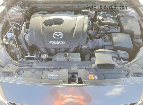 JM1GL1V55H1124240 2017 MAZDA 6 Brown Սալոնի հետևի տեսք