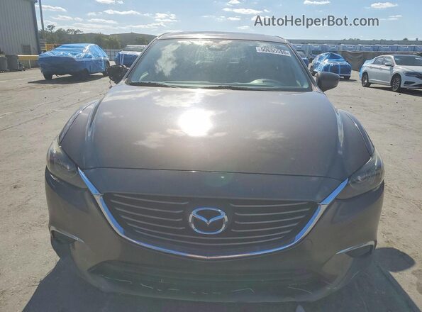 JM1GL1V55H1124240 2017 MAZDA 6 Brown Դիմացի տեսք