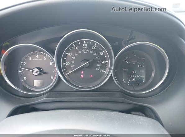 JM1GL1V55H1133603 2017 MAZDA 6 Gray უკანა სავარძლების ხედი