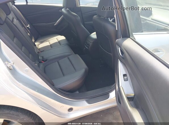 JM1GL1V55H1133603 2017 MAZDA 6 Gray VIN კოდის სტიკერის ხედი