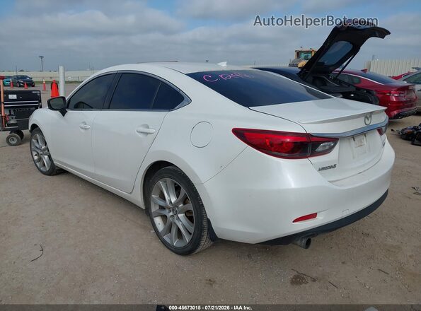 JM1GL1V56H1103834 2017 MAZDA 6 White Trasero izquierdo