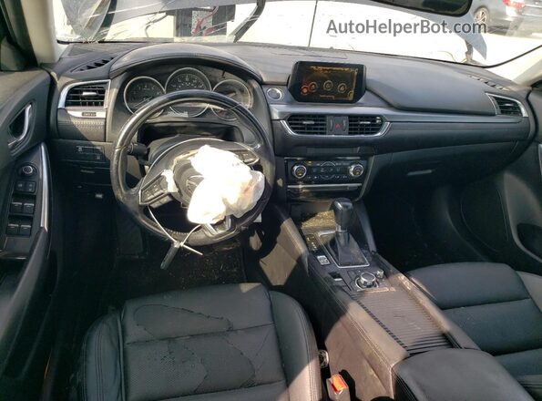 JM1GL1V56H1117085 2017 MAZDA 6 Gray Dashboard view
