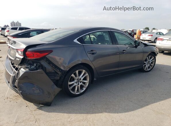 JM1GL1V56H1117085 2017 MAZDA 6 Gray Rear right