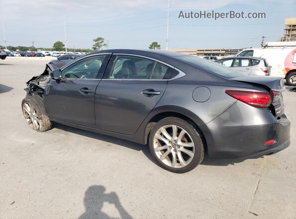 JM1GL1V56H1117085 2017 MAZDA 6 Gray Rear left