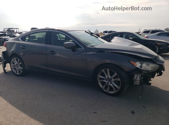JM1GL1V56H1117085 2017 MAZDA 6 Gray Front right