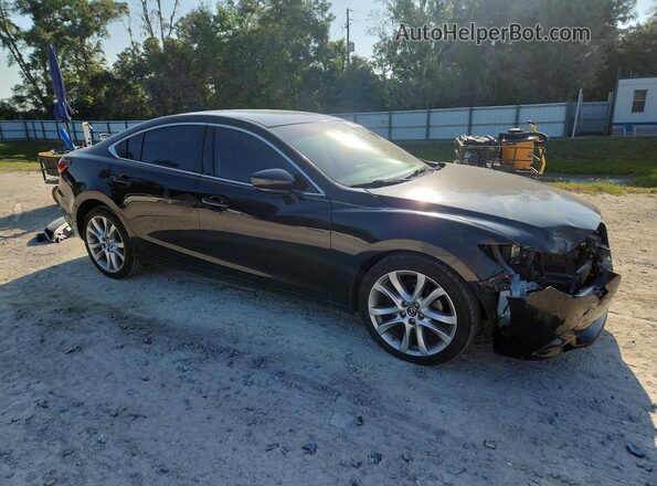 JM1GL1V56H1120696 2017 MAZDA 6 Black Delantero derecho