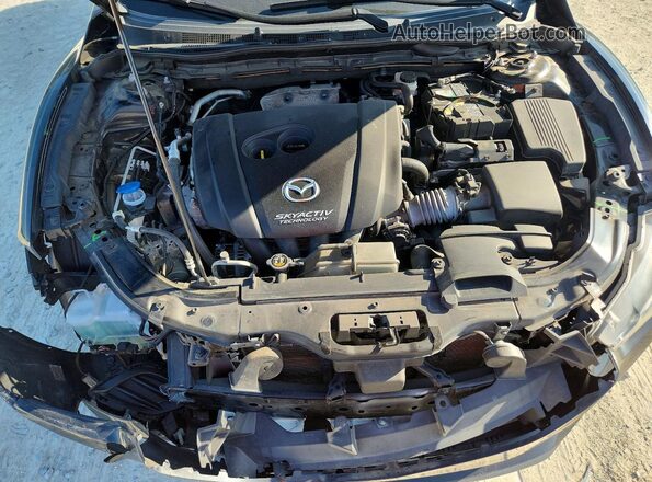 JM1GL1V56H1120696 2017 MAZDA 6 Black Vista interior trasera