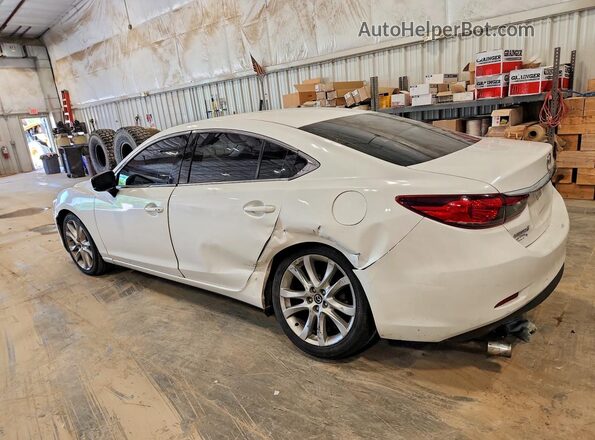 JM1GL1V56H1130046 2017 MAZDA 6 White უკანა მარცხენა