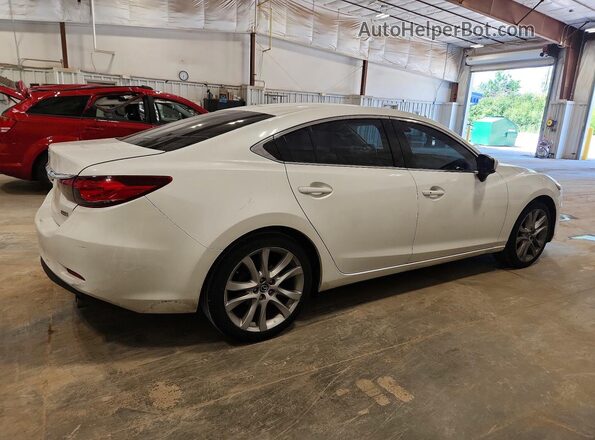 JM1GL1V56H1130046 2017 MAZDA 6 White უკანა მარჯვენა