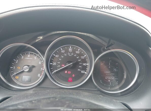 JM1GL1V56H1139765 2017 MAZDA 6 Blue უკანა სავარძლების ხედი