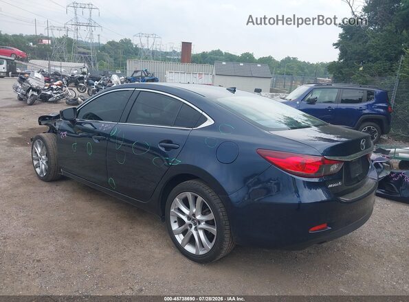 JM1GL1V56H1139765 2017 MAZDA 6 Blue უკანა მარცხენა