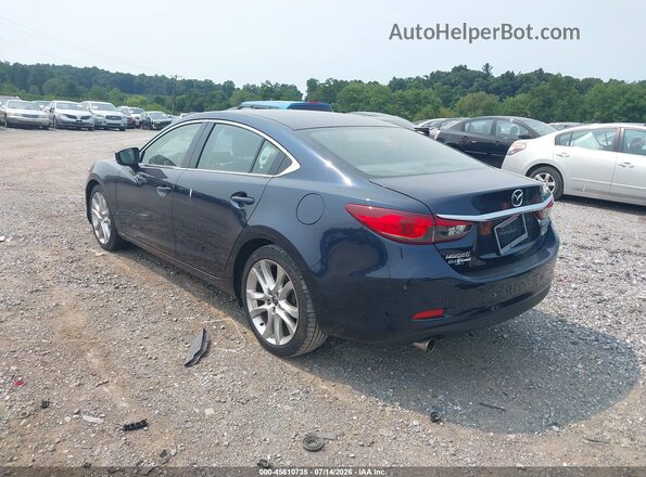 JM1GL1V57H1124742 2017 MAZDA 6 Blue Tył lewy