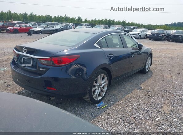 JM1GL1V57H1124742 2017 MAZDA 6 Blue Tył prawy