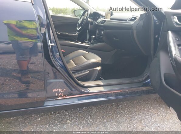 JM1GL1V57H1124742 2017 MAZDA 6 Blue Widok z przodu
