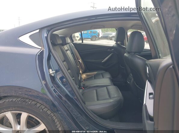 JM1GL1V57H1124742 2017 MAZDA 6 Blue Widok naklejki z numerem VIN