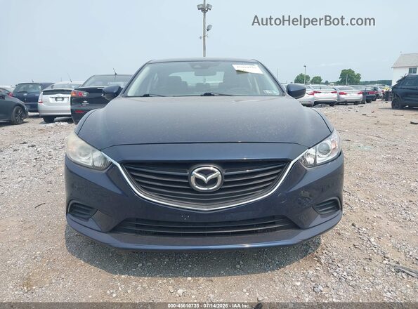 JM1GL1V57H1124742 2017 MAZDA 6 Blue Widok zestawu wskaźników