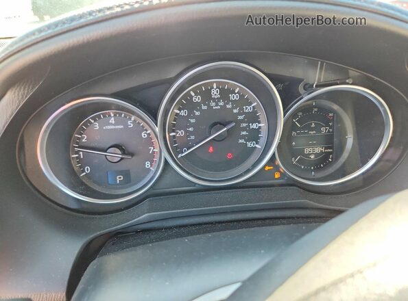 JM1GL1V57H1146692 2017 MAZDA 6 Gray Вид щитка приладів