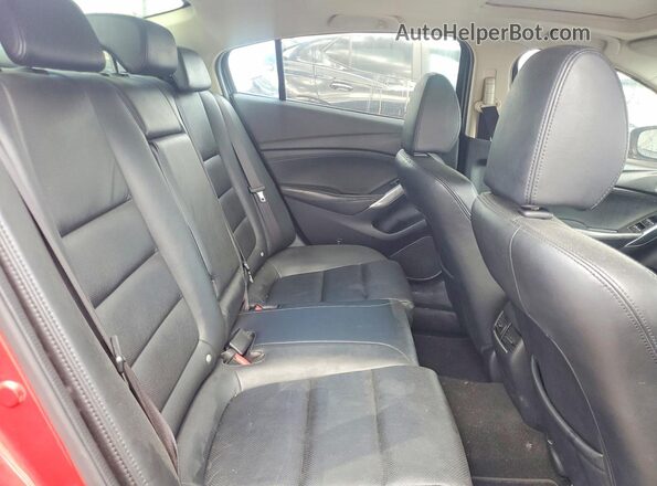 JM1GL1V58H1135426 2017 MAZDA 6 Red Vista de los asientos traseros
