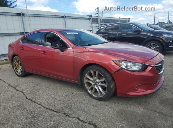 JM1GL1V58H1135426 2017 MAZDA 6 Red 