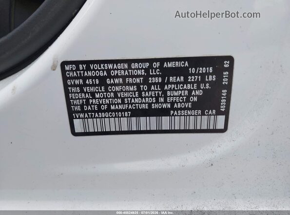 JM1GL1V58H1149441 2017 MAZDA 6 White Շարժիչի բաժամունքի տեսք