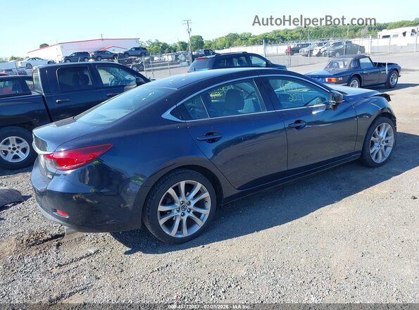 JM1GL1V58H1155496 2017 MAZDA 6 Blue Հետևի աջ