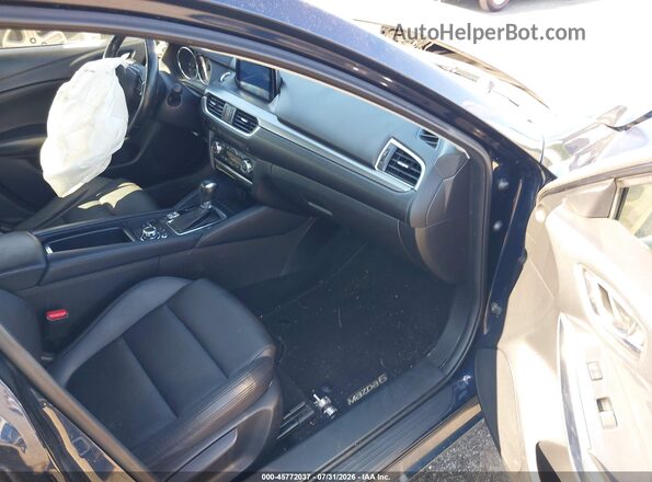 JM1GL1V58H1155496 2017 MAZDA 6 Blue Սալոնի դիմացի տեսք