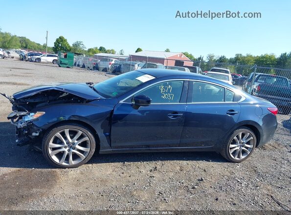 JM1GL1V58H1155496 2017 MAZDA 6 Blue Սալոնի 360 աստիճան տեսք